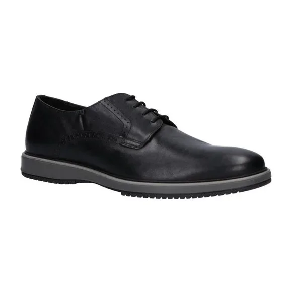 Geox | Shoes | Geox Mens Tyren Tumbled Leather Derby Shoe  display picture 1